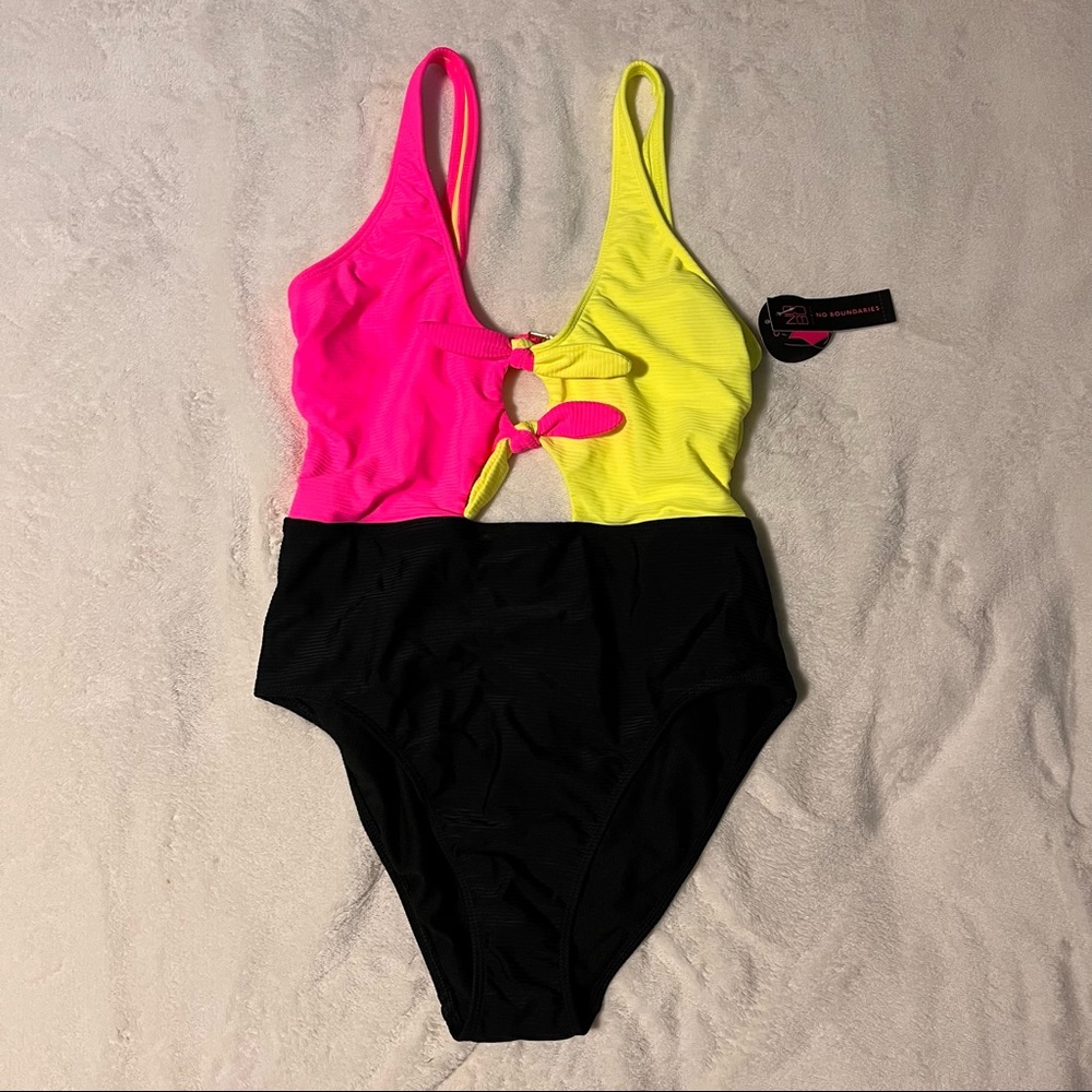Colorful One Piece Swim NWT